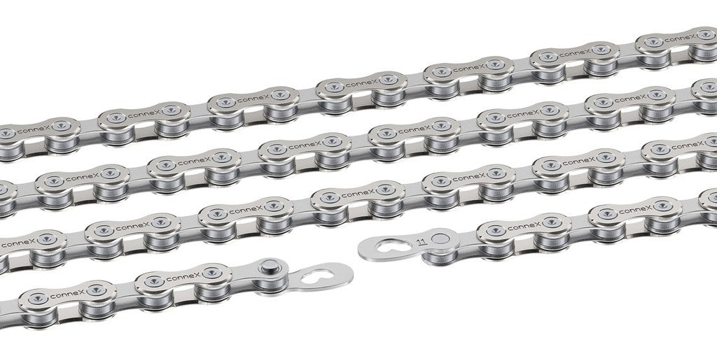 Cadena Wippermann Connex 11SX de 1/2" x 11/128", 118 eslabones, 5,6 mm, 11 velocidades