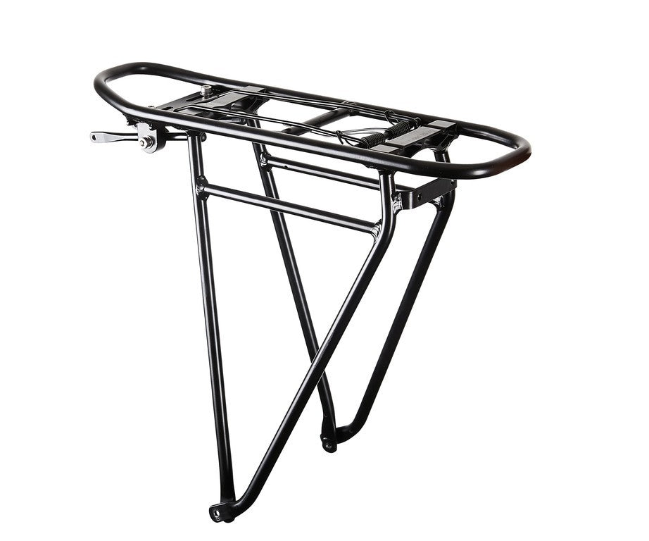 Portaequipajes Racktime Eco Tour, negro, 28", aluminio, aprox. 920 g
