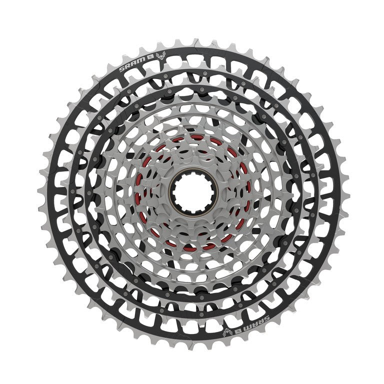 Cassette SRAM XS-1299 T-Type de 12 velocidades, 10-52 dientes, cuerpo XD, negro