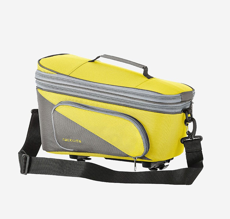Racktime Talis Plus 2.0 Systemtasche, Grün/Grau, 38x25/31x26cm, 8-15l, 850g
