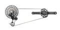 Set gr. cam. SRAM XX T-Type Eagle AXS PM DUB MTB Wide,170mm,32d,XS-1297,10-52d,PM