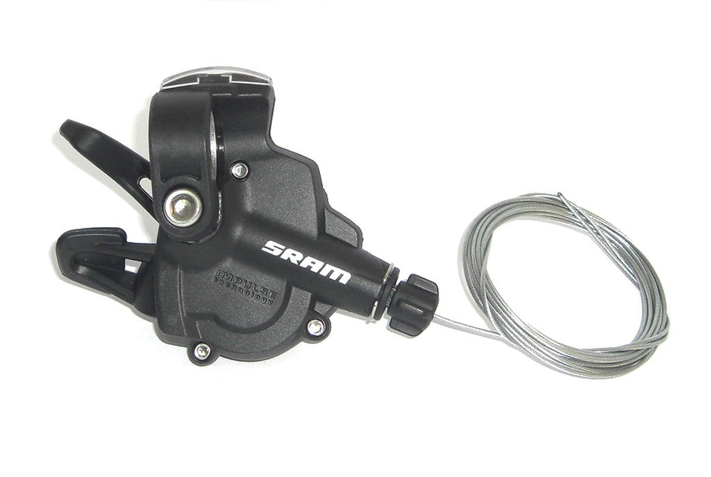 Mando de cambio SRAM X4 de 8 velocidades, derecho, negro, 1:1