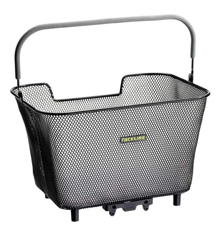 Cesta de sistema Racktime Baskit pequeña 20 l 41x30x22cm, negra, w, adapt.Snapit