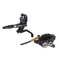 Freno a disco Shimano Saint M820 idr. RA, sx, 1000mm, nero, con BL-M820