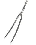Cr-Mo-Gabel für Rennräder, 1", verchromt, Lenkerlänge 240 mm, 130 mm, Gewinde 26,4 mm