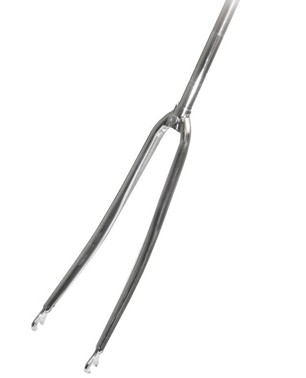 forc. di Cr-Mo p. bici da corsa,1",crom. lung.del manico 240mm 130 mm fil. 26,4mm
