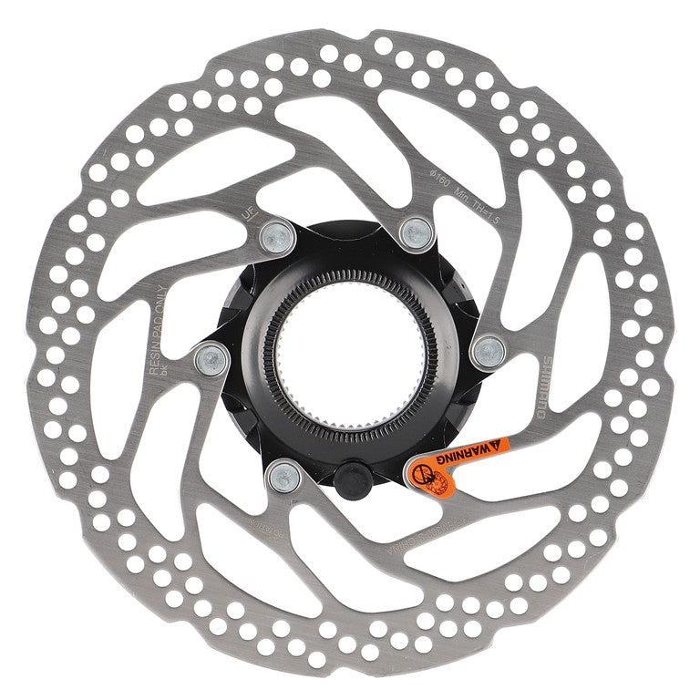 Disco freno Shimano RT-EM300 160mm, Centerlock con anello di blocc.