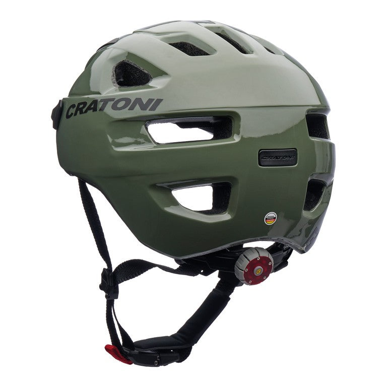Casco bici Cratoni C-Swift oliv lucido, t. L/XL (58-63cm)