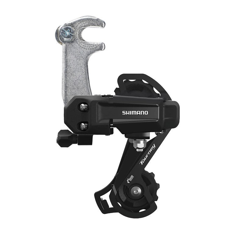 Desviador trasero SHIMANO Tourney RD-TY200 de 6/7 velocidades, con adaptador, caja corta