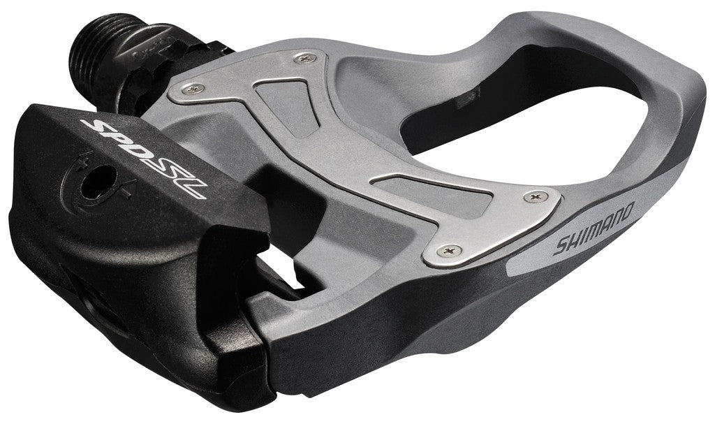 Pedale da corsa SPD-SL Shimano PDR550G grigio, 9/16", unilaterale