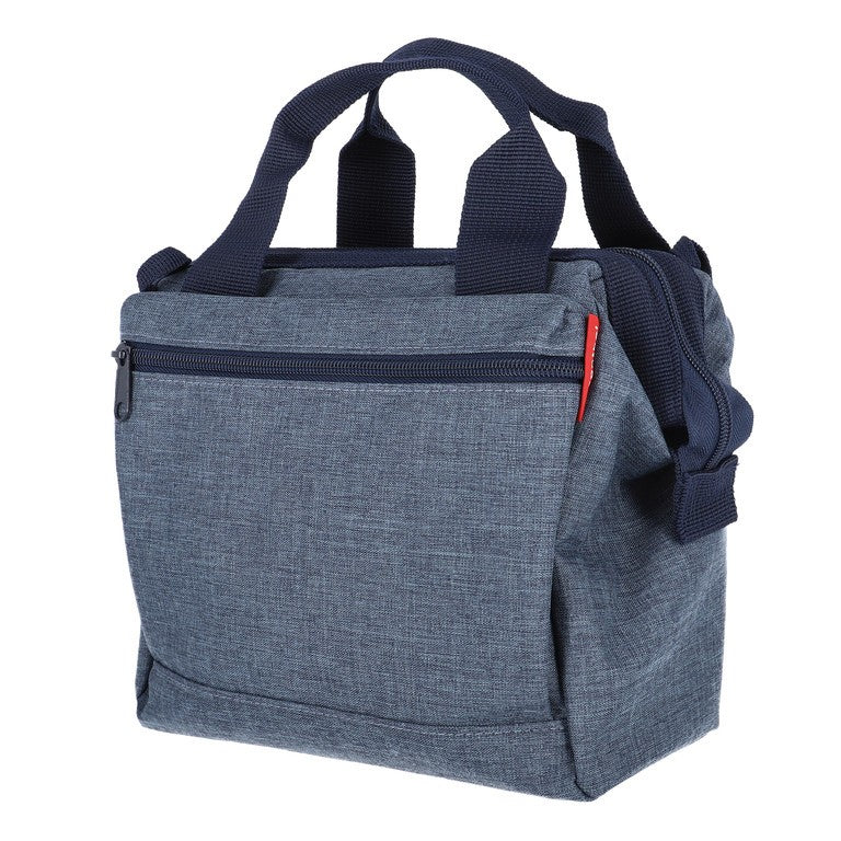 Borsa da manubrio KLICKfix Roomy twist blue, 24x22x13cm, 4l, 630g