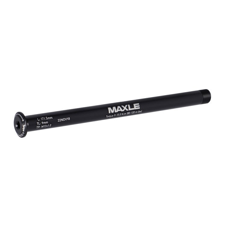 Asse Sram Maxle Stealth MTB post. nero,AL171.5,TL9,fil.M12x1.0