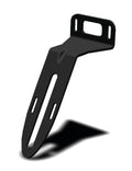 Portamatrículas Racktime, negro, para pedelecs de velocidad, ángulo de 30°