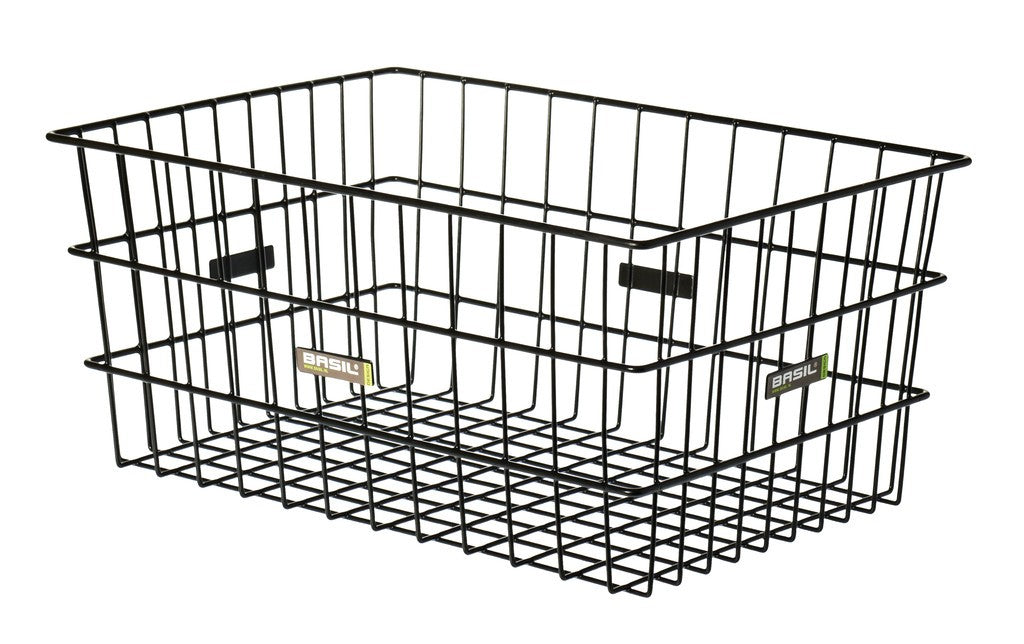 Cestino post. Basil Zembla 37X53x23cm,nero,a maglie larga