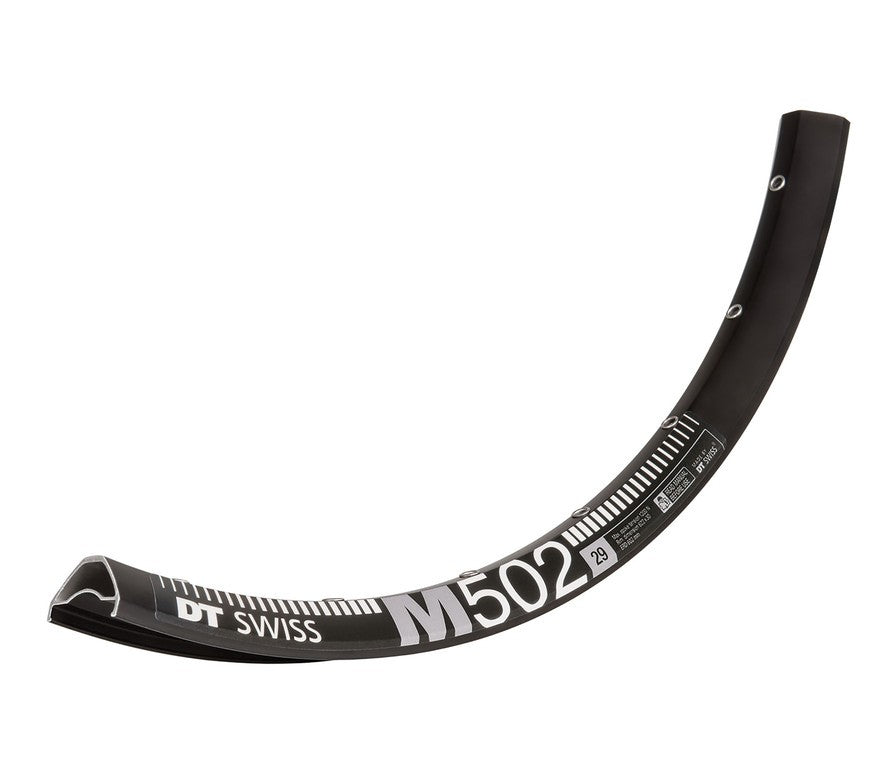 Cerchio DT Swiss M 502 29", nero, 28 fori, 622-30mm, LV6,5mm