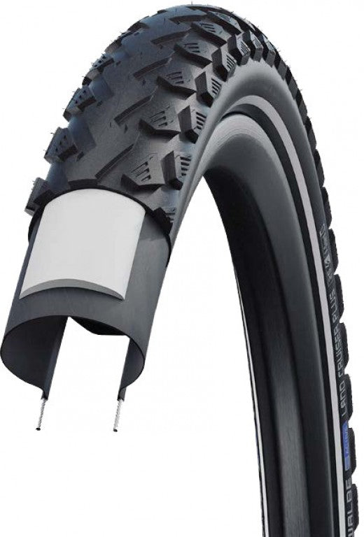 SCHWALBE LAND CRUISER PLUS 28x1.60 700x40C (42 - 622) black reflex E-25