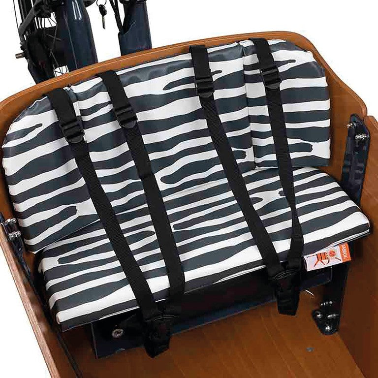 Cuscino Babboe Zingy Zebra, per Carve/City/Flow/Mini