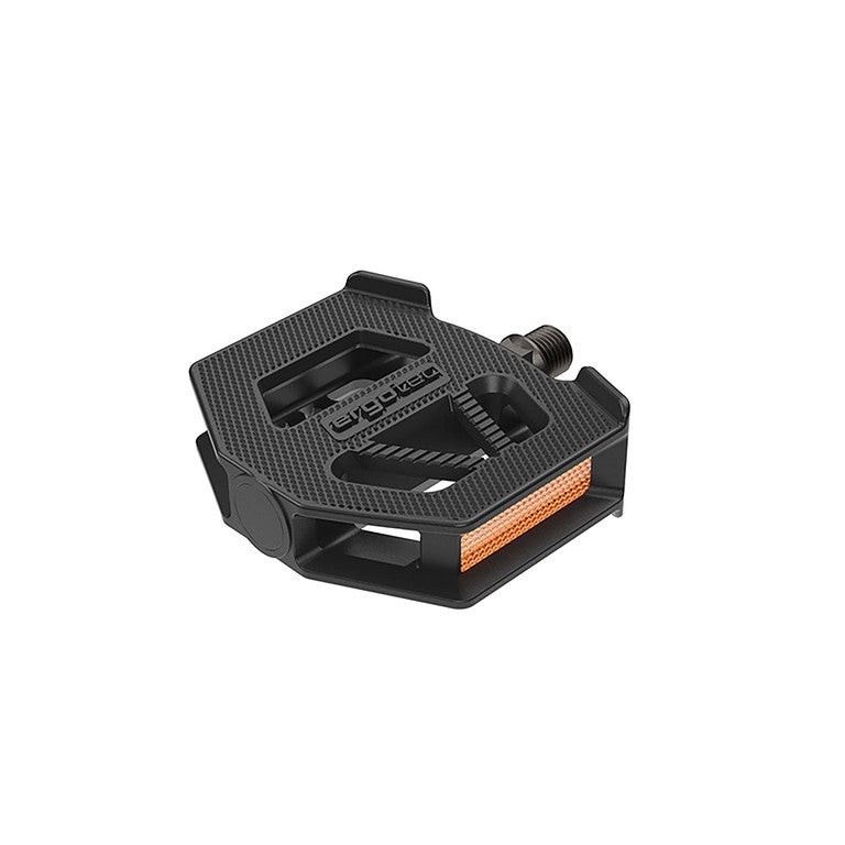 Pedal infantil Ergotec EP-K n.° 9/16", 82 x 75 mm, con reflectores