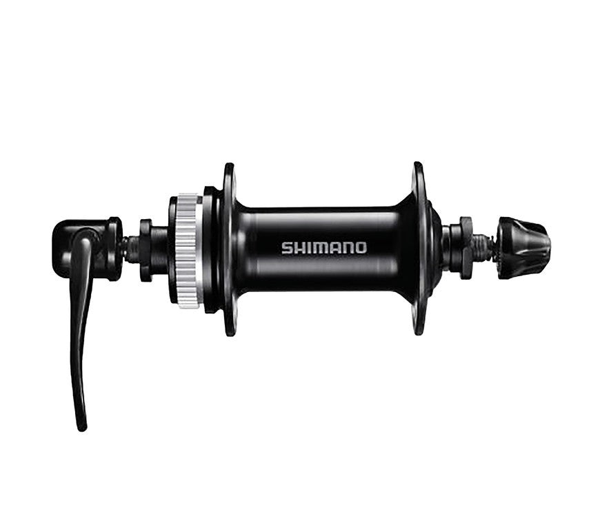 Buje Shimano Disc HB-QC300 RA de 100 mm, 36 orificios, negro, Centerlock