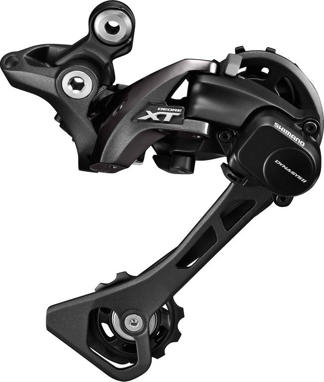 Shimano Deore XT Shadow Plus 11-fach Schaltwerk, langer Käfig, schwarz