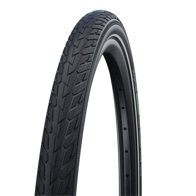 SCHWALBE ROAD CRUISER 26x1.75 (47 - 559) black reflex GREEN