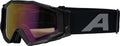Alpina Circus Q-Lite MTB-Brille, schwarz, RS-Spezialgläser, Kat. 2 + 0