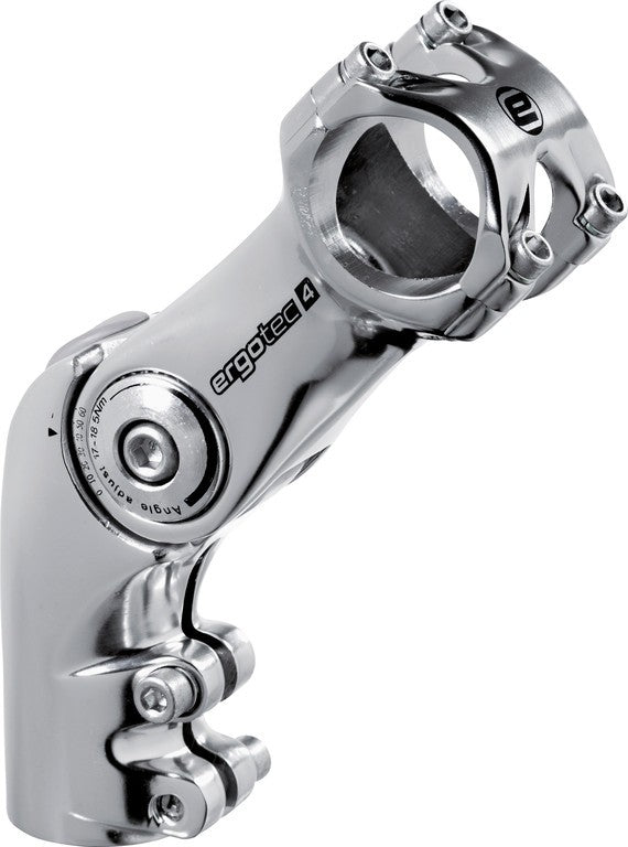 Att. man. A-Head Ergotec Octopus 50 25,4 1 1/8", Ø25,4/26,8mm, 110mm, arg pol.