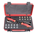 Kit de reparación de roscas de pedal Unior, rojo, 1695MB1-US