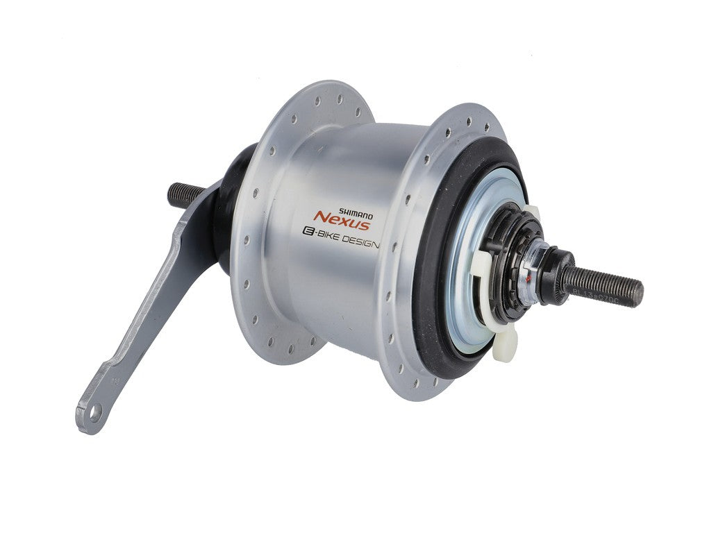 Buje Shimano Nexus SG-C7000-5C Rückt RP 36 agujeros, 5 velocidades, plateado, contrapeso, sin accesorios