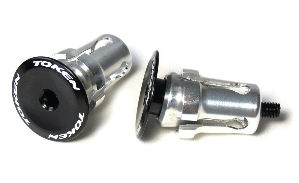 Tapón A-Head TOKEN Expander Ultralight 1 1/8" negro, también para eje de carbono