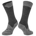 Calcetines SealSkinz Raynham negros/grises, talla L