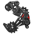 Desviador trasero SRAM X01 de 11 velocidades, Käfig largo, rojo, carburador