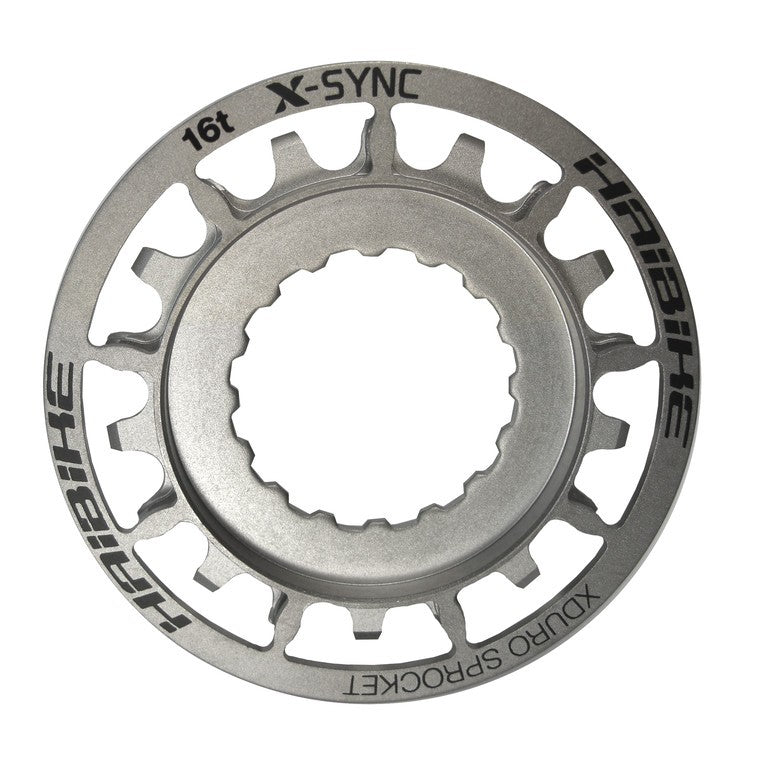 Pignone E-Bike per Bosch Xduro 16 denti acciaio inox argento,Gen2 2014