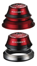 Juego de dirección TOKEN hEGGset AHead 4in1 1 1/8" &amp; Taper rojo (42/44mm)