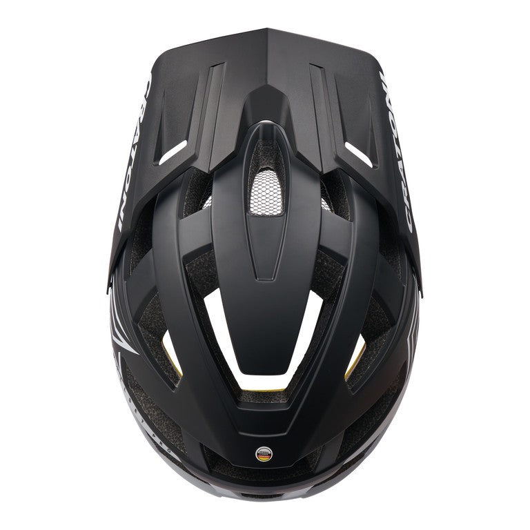 Casco bici Cratoni AllSet Pro MIPS nero/bianco opaco, t. M/L (58-61cm)