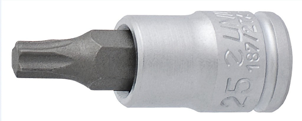 Vaso Unior de 1/4" con perfil TX 8, 187/2TX