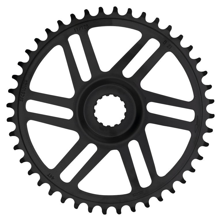 Plato KMC para bicicleta eléctrica Bosch Gen. 3, 44 dientes, n.° DM, KL 47,5/50, 11/128" estrecho