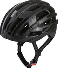 Casco de bicicleta reflectante Alpina Ravel, negro mate, talla 51-56 cm