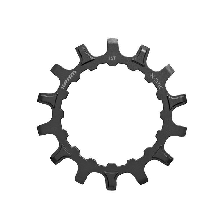 SRAM X-Sync Kettenblatt für Bosch Motoren, 18 Zähne, schwarz, Stahl, Direct Mount