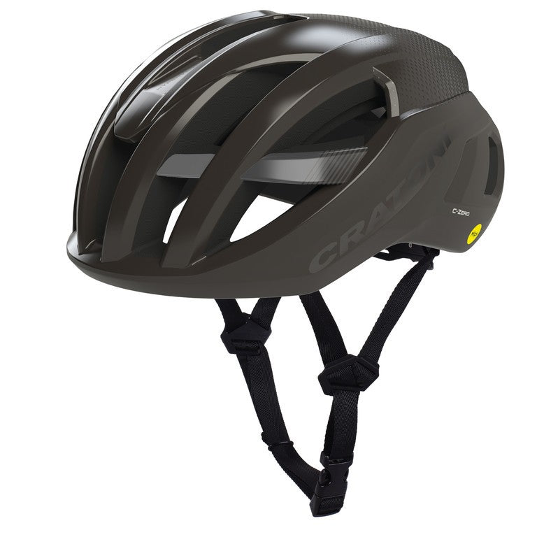 Casco bici Cratoni C-Zero MIPS nero lucido-opaco,t. L/XL (58-61 cm)