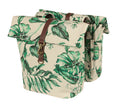 Borsa doppia Basil Ever-Green sandshell beige, 28x16x35cm, 28-38l