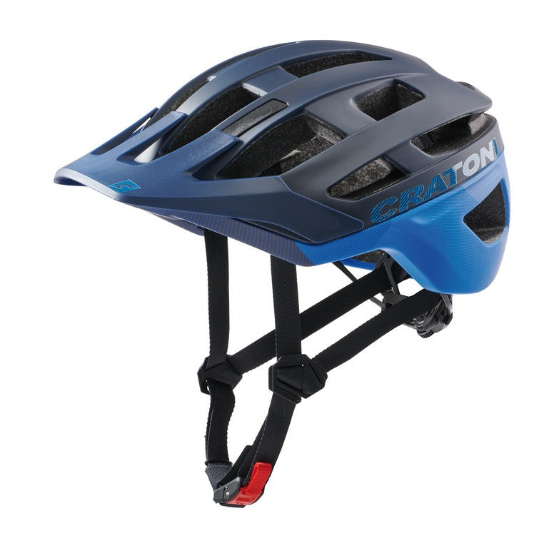 Casco bici Cratoni AllRace (MTB) t. S/M (52-57cm) blu opaco