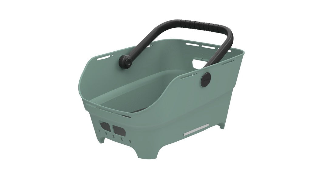 Cestino post. Basil Cento Neo Multi NX verde arg, 46X35x25cm, Multi-System NX