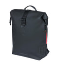 Mochila para bicicleta Basil SoHo Nordlicht, negra, 31 x 14 x 37 cm, 17 l