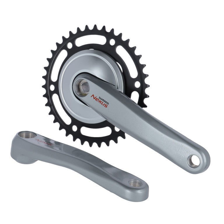 Shimano Nexus FCC6000 38t. Kurbelgarnitur, 170mm, silber, s.paracat.
