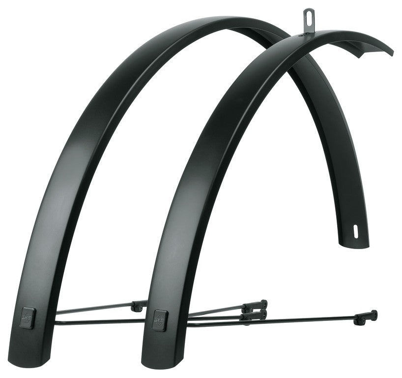 Parafanghi trekking SKS 28" EDGE AL 56 56mm, alluminio, nero opaco