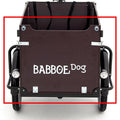 Pannello lato anteriore Babboe Dog, marrone scuro