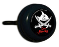 Campanello Bike Fashion Captn Sharky nero,con motivo,Ø55mm,su cartoncino