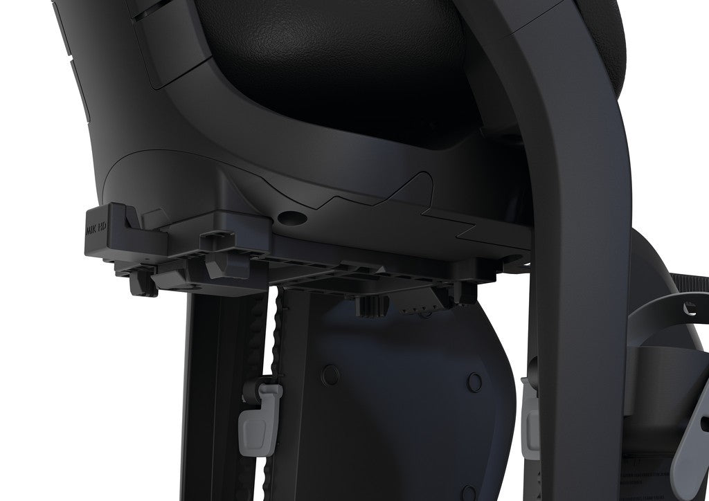 Seggiolino Thule Yepp 2 MIK HD nero, montaggio portapacchi