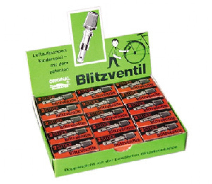 Valvola Blitz Alligator espositore (25 x 2 pezzi)